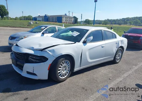 2020 Dodge Charger Police z USA, uszkodzony, nr VIN 2C3CDXKTXLH186930